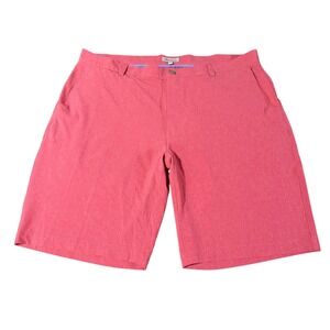 Peter Millar Mens Pink Heather Performance Golf Shorts Size 40 MS22EP01 PNFT